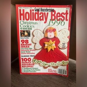 Vintage Good Housekeeping Holiday Best 1996 magazine in good condition for age